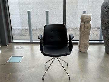 Bent Hansen - Primum Chair m. drejestel og armlæn 6 stk 