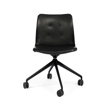 Bent Hansen - Primum Chair Dynamic m. hjul- og drejestel, tilt og uden armlæn 