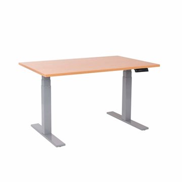 Slot Hæve sænkebord Corporate 80×140 cm, alu stel