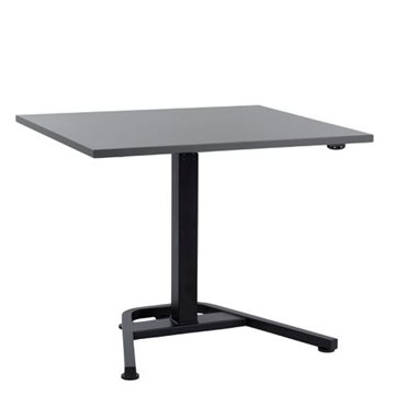 Slot  hæve sænkebord Trainee 80×100 cm, sort stel