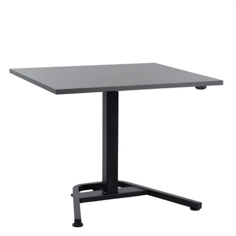 Slot  hæve sænkebord Trainee 80×100 cm, sort stel