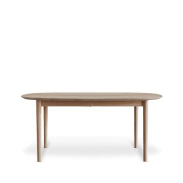 Andersen Furniture Ovalt spisebord i massiv eg med udtræk, model 255XL
