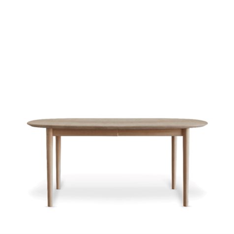 Andersen Furniture Ovalt spisebord i massiv eg med udtræk, model 255XL