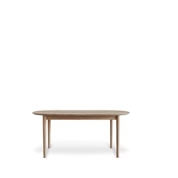 Andersen Furniture Ovalt spisebord i massiv eg med udtræk, model 255L