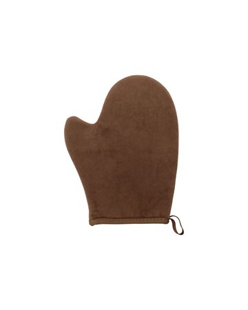 Tanning glove, Vinca, Brown