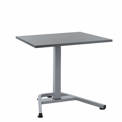 Slot hæve sænkebord Trainee 60×90 cm, alu stel