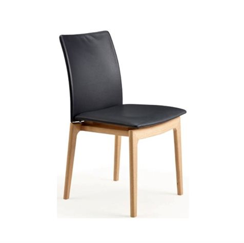 SM63 spisebordsstol fra Skovby, læder