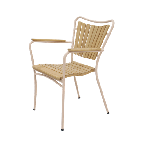 Mandalay Marguerit havestol - taupe