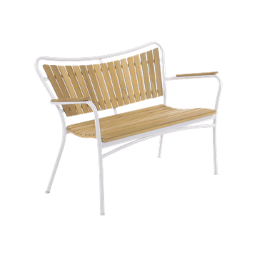 Mandalay Marguerit loungesofa  2 pers L112, hvid
