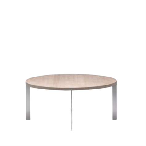 Naver Collection - AK 912 rundt sofabord med glashylde, 65 cm diameter
