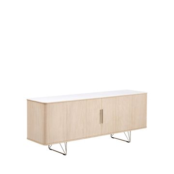  Naver Collection AK 2730 skænk m. stålstel og corian-top