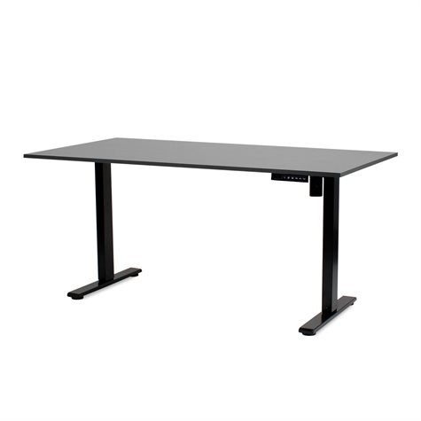 Slot Hæve sænkebord Cadet 80×160 cm, sort stel