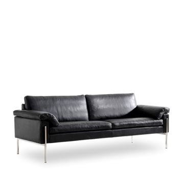 Capri sofa m. bredt og lavt armlæn, 3,5-personers
