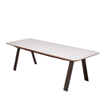 Naver Collection - Chess bord GM 3400 butterflyudtræk og hvid corian-top 