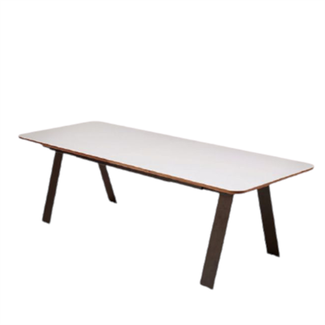 Naver Collection - Chess bord GM 3400 butterflyudtræk og hvid corian-top 
