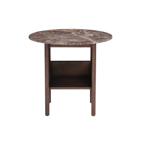 Wendelbo Collect Sidebord  - Brun emperador marmor