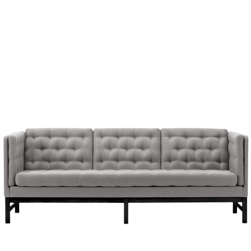 EJ315 3-personers sofa i Luce-stof