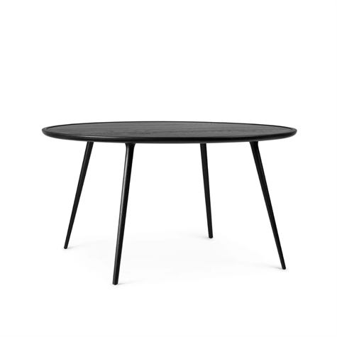 Mater Accent spisebord Ø140 i sortlakeret eg