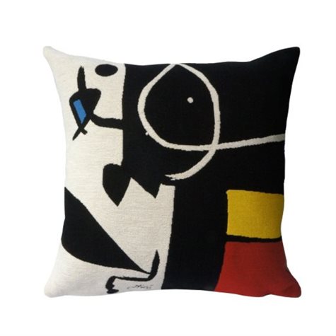 Poulin design Miro pude (8719), Femme, oiseaux, 45x45 cm 