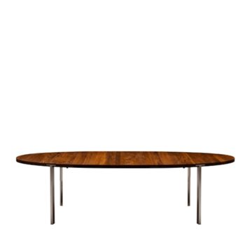 GM 2152 ovalt bord med udtræk fra Naver Collection, 230x120 cm