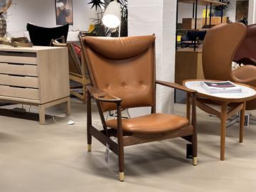 House of Finn Juhl - Whiskystol FJ4880 Læder Elegance Valnød