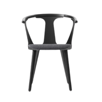 In Between spisebordsstol (SK2), polstret i stof eller læder