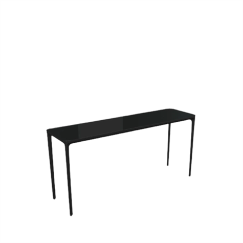 Sovet - Slim konsolbord 160x45 cm, glas