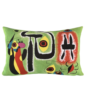 Poulin design Miro pude (11056), Le soleil rouge range l'araignée, 41x60 cm