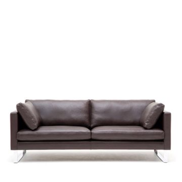 Nielaus - Handy 2,5-personers sofa, læder