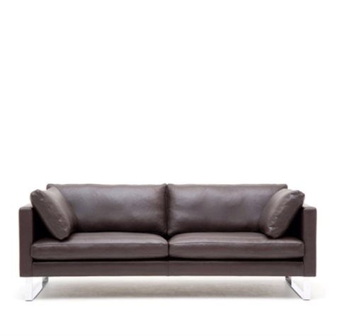 Nielaus - Handy 2,5-personers sofa, læder