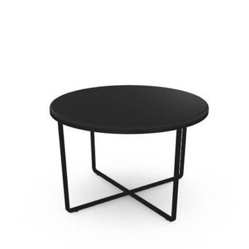 Sovet - Piktor rundt sofabord 55 cm, glas