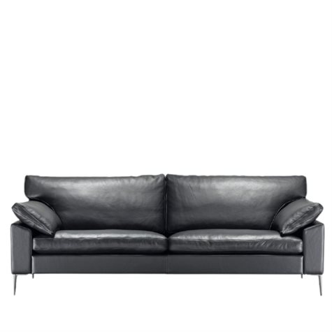 Søren Lund - SL 329 sofa, læder 222 cm.