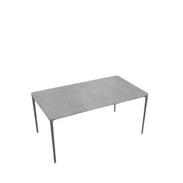 Slim spisebord 160x90 cm, keramik