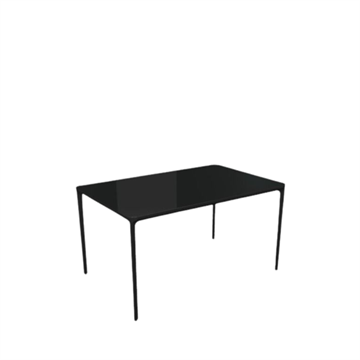 Sovet - Slim spisebord 140x90 cm, glas
