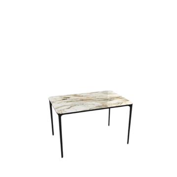 Slim spisebord 120x80 cm, keramik
