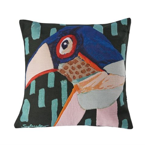 Poulin design Leif Sylvester pude (45x45 cm), Vandrefuglen