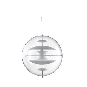 VP 40 Globe m. opalglas af Verner Panton, diameter 40 cm