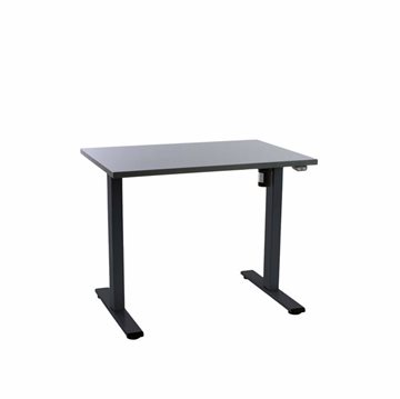 Slot hæve sænkebord Operator 60×90 cm, sort stel