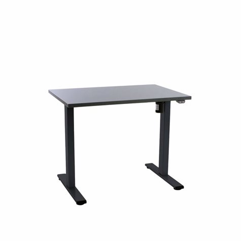 Slot hæve sænkebord Operator II 60×120 cm, alu stel