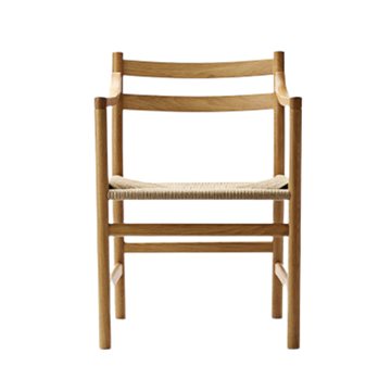 CH46 spisebordsstol med armlæn designet af Hans J. Wegner