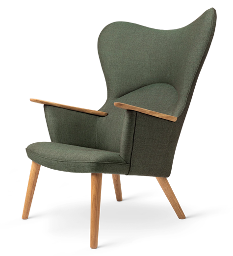 Mama Bear Chair CH78 af Hans J. Wegner, stof
