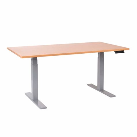Slot Hæve sænkebord Corporate 90×180 cm, alu stel