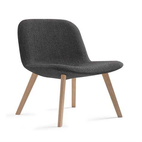 Fredericia Furniture - Eyes Lounge Chair træstel
