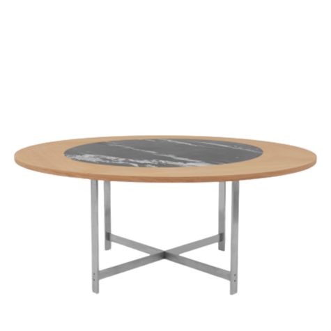 Klassik Studio - JH spisebord, tillægsring i eg eller formica