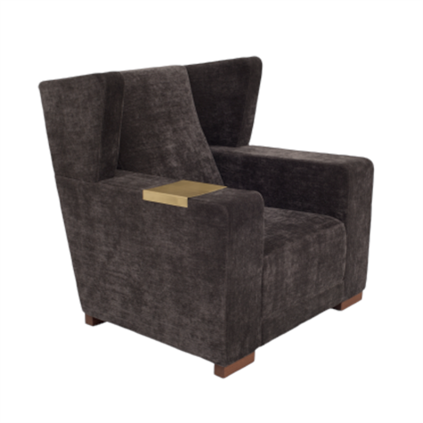 Klassik Studio - Square Chair lænestol, stof eller læder