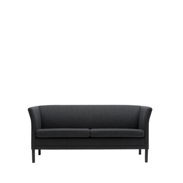 Nielaus - London-sofa m. stofbetræk, 2-personers
